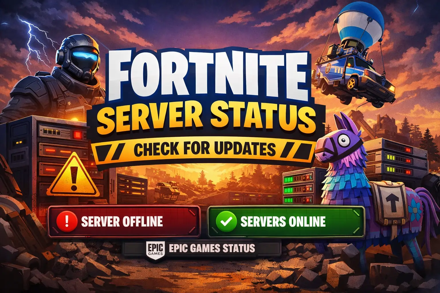 Fortnite Server Status: Is Fortnite Down Right Now?