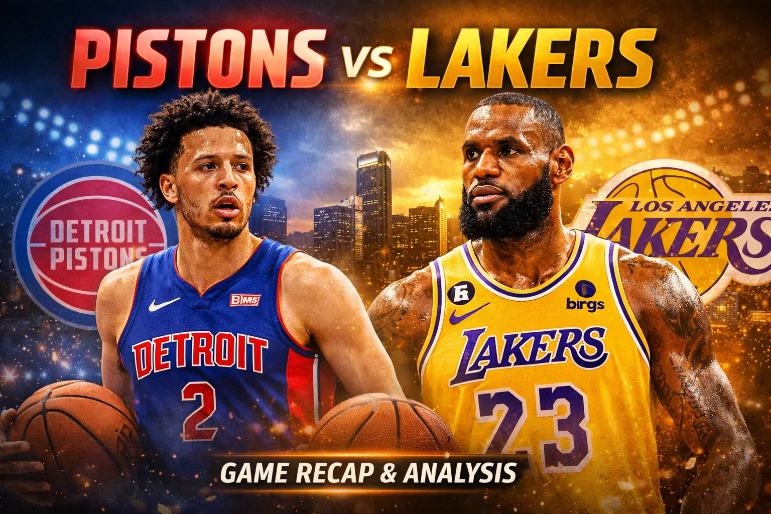 Pistons vs Lakers: Full Game Breakdown, Key Matchups, and What Happened