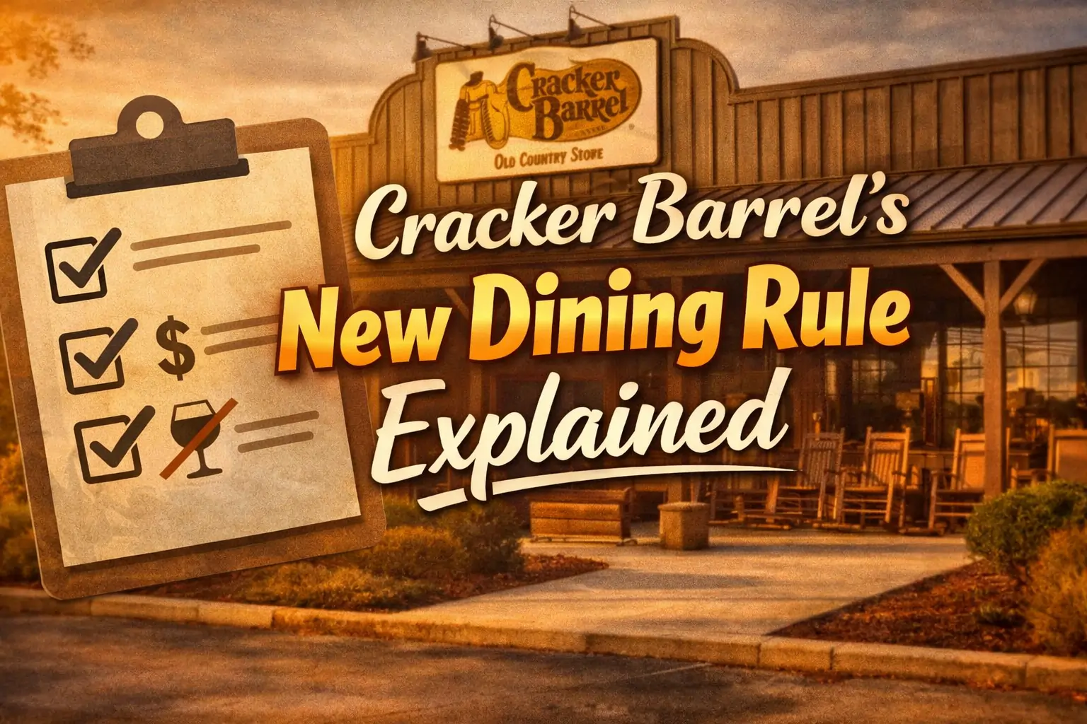 Cracker Barrel’s New Dining Rule Explained: What You Need to Know